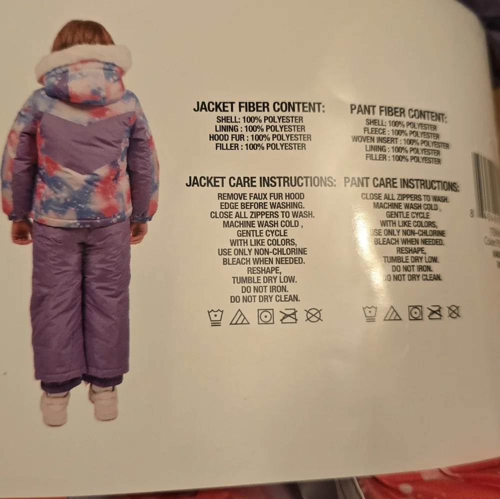 Spyder Kids' 2-piece Snowsuit, Nwt